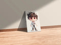 Cartoon Cute Little Doctor  Metal Posters | Premium, Waterproof & Magnet-Mounted Art