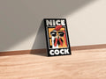 Chicken Funny  Metal Posters | Premium, Waterproof & Magnet-Mounted Art