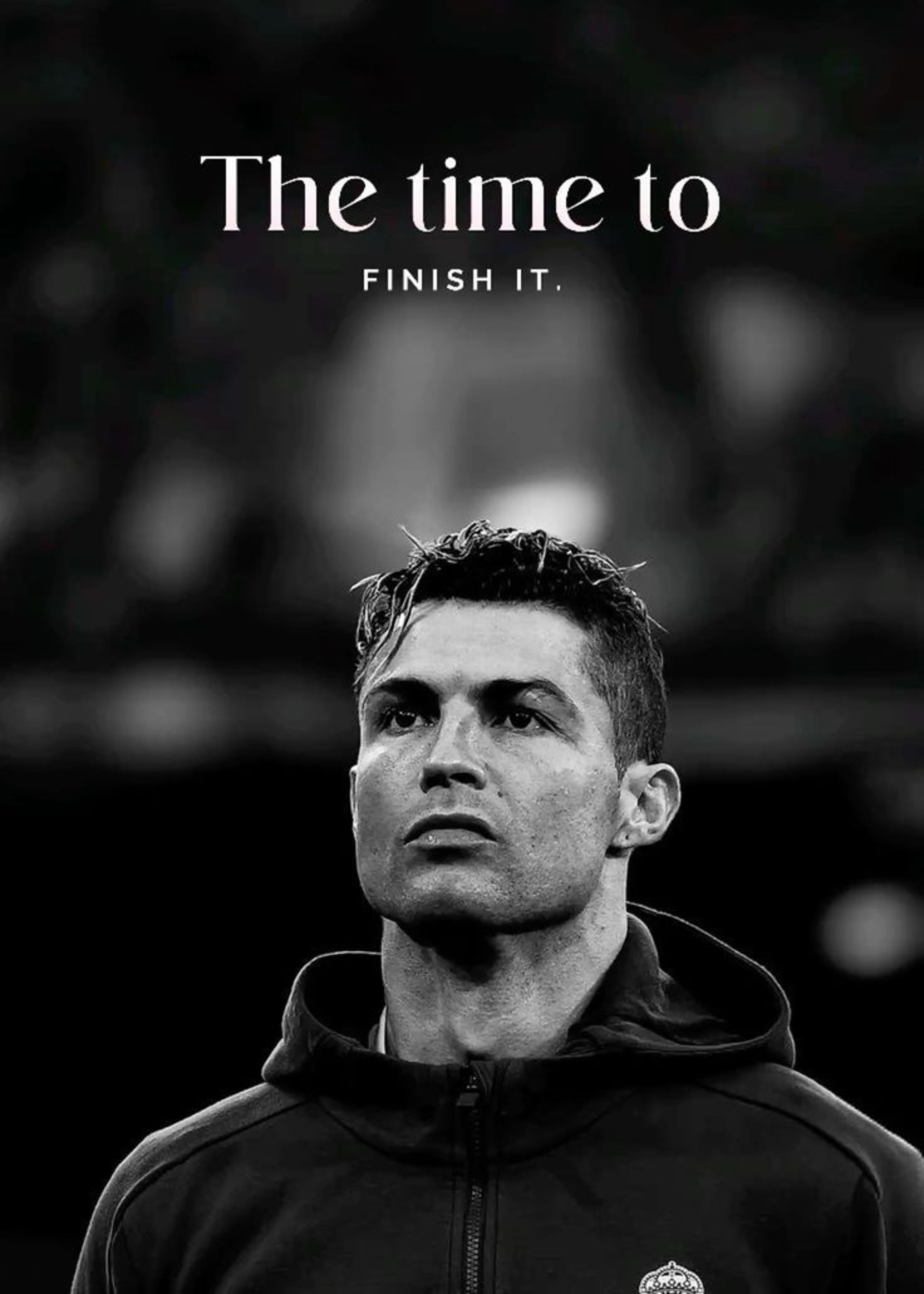 Cristiano Ronaldo Finisher Metal Wall Posters | Premium, Waterproof & Magnet-Mounted Art