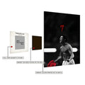 Cristiano Ronaldo Manchester Metal Wall Posters | Premium, Waterproof & Magnet-Mounted Art