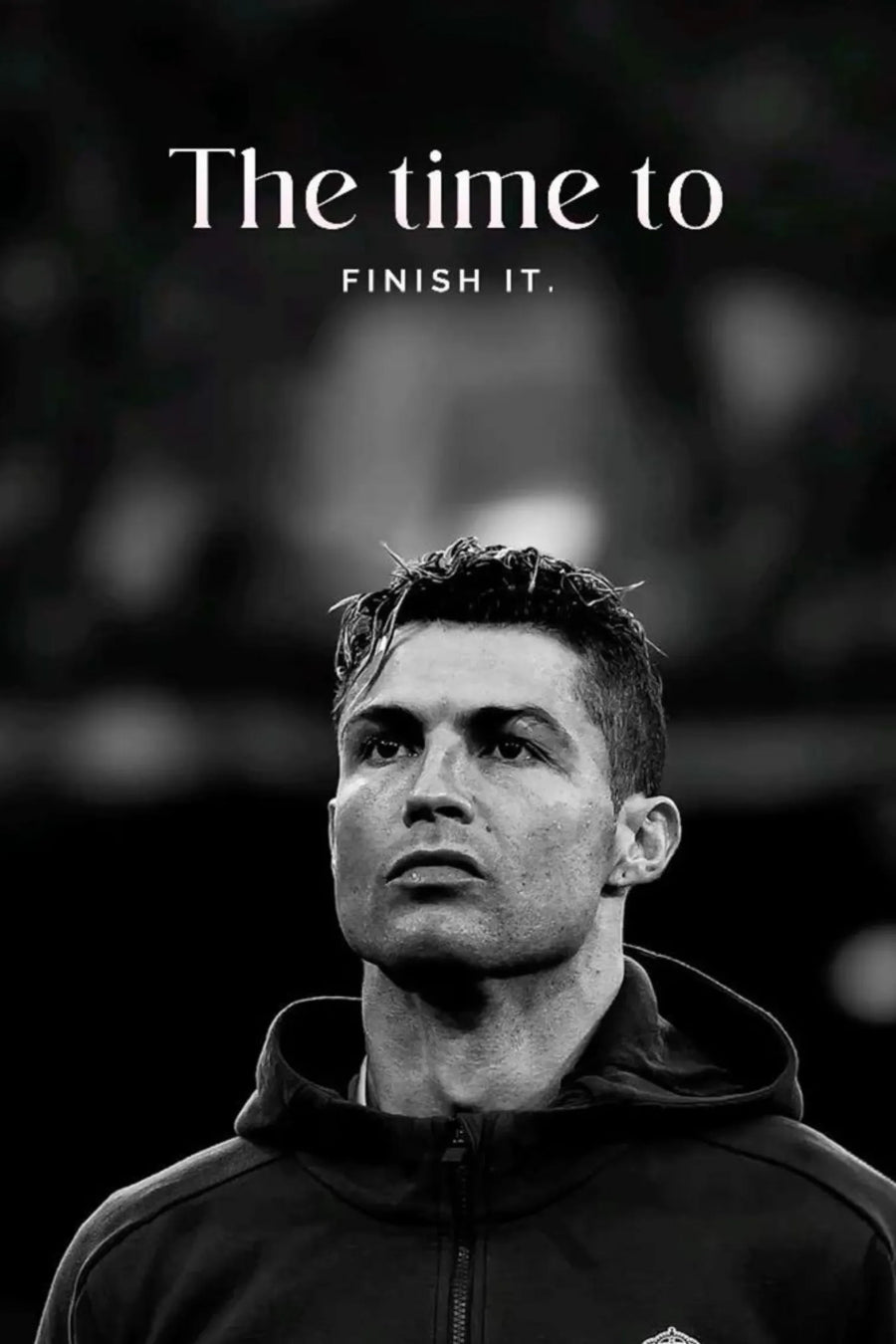 Cristiano Ronaldo Finisher Metal Wall Posters | Premium, Waterproof & Magnet-Mounted Art