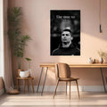 Cristiano Ronaldo Finisher Metal Wall Posters | Premium, Waterproof & Magnet-Mounted Art