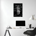 Cristiano Ronaldo Finisher Metal Wall Posters | Premium, Waterproof & Magnet-Mounted Art