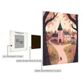 Cute Castle Metal Wall Posters | Premium, Waterproof & Magnet-Mounted Art