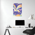 Cute Unicorn Metal Wall Posters | Premium, Waterproof & Magnet-Mounted Art