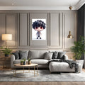 Cute Young Doctor Metal Posters | Premium, Waterproof & Magnet-Mounted Art
