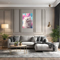 Cute Proud Cat Metal Wall Posters | Premium, Waterproof & Magnet-Mounted Art