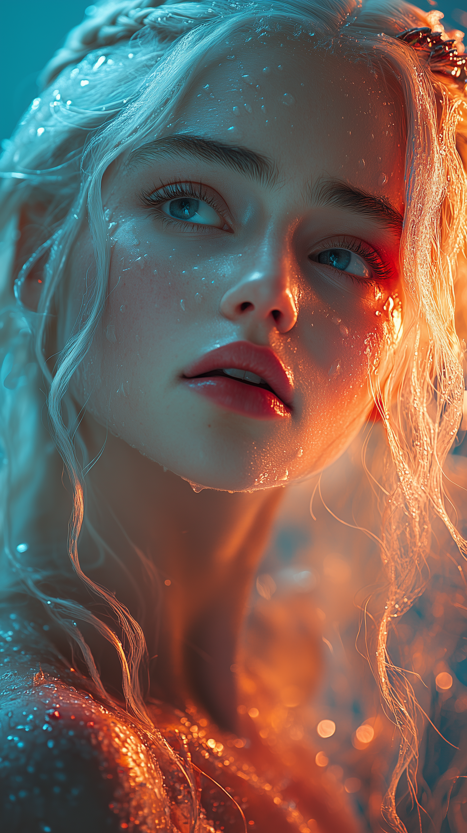Daenerys Targaryen Fresh Metal Wall Posters | Premium, Waterproof & Magnet-Mounted Art