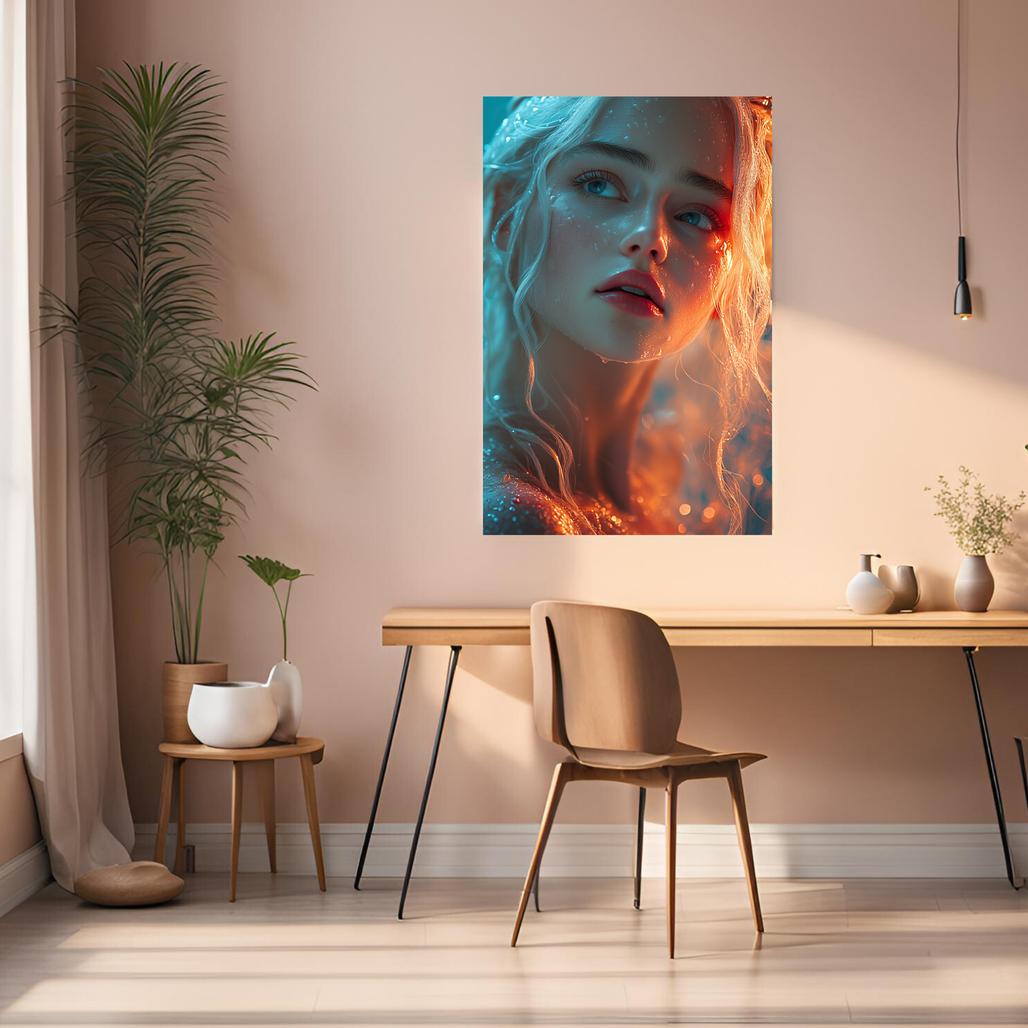 Daenerys Targaryen Fresh Metal Wall Posters | Premium, Waterproof & Magnet-Mounted Art