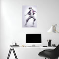 Dancing Boy Metal Wall Posters | Premium, Waterproof & Magnet-Mounted Art