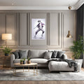 Dancing Boy Metal Wall Posters | Premium, Waterproof & Magnet-Mounted Art