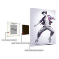 Dancing Boy Metal Wall Posters | Premium, Waterproof & Magnet-Mounted Art