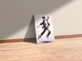 Dancing Boy in Harmony Metal Wall Posters | Premium, Waterproof & Magnet-Mounted Art