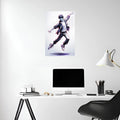 Dancing Boy in Harmony Metal Wall Posters | Premium, Waterproof & Magnet-Mounted Art