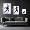 Dancing Boy in Harmony Metal Wall Posters | Premium, Waterproof & Magnet-Mounted Art