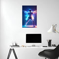 Dancing in Harmony Metal Wall Posters | Premium, Waterproof & Magnet-Mounted Art