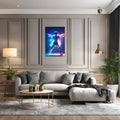 Dancing in Harmony Metal Wall Posters | Premium, Waterproof & Magnet-Mounted Art