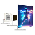 Dancing in Harmony Metal Wall Posters | Premium, Waterproof & Magnet-Mounted Art