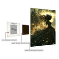 Dark Princess Fantasy Metal Wall Posters | Premium, Waterproof & Magnet-Mounted Art