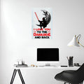 Darth Vader Cool Metal Wall Posters | Premium, Waterproof & Magnet-Mounted Art