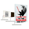 Darth Vader Cool Metal Wall Posters | Premium, Waterproof & Magnet-Mounted Art