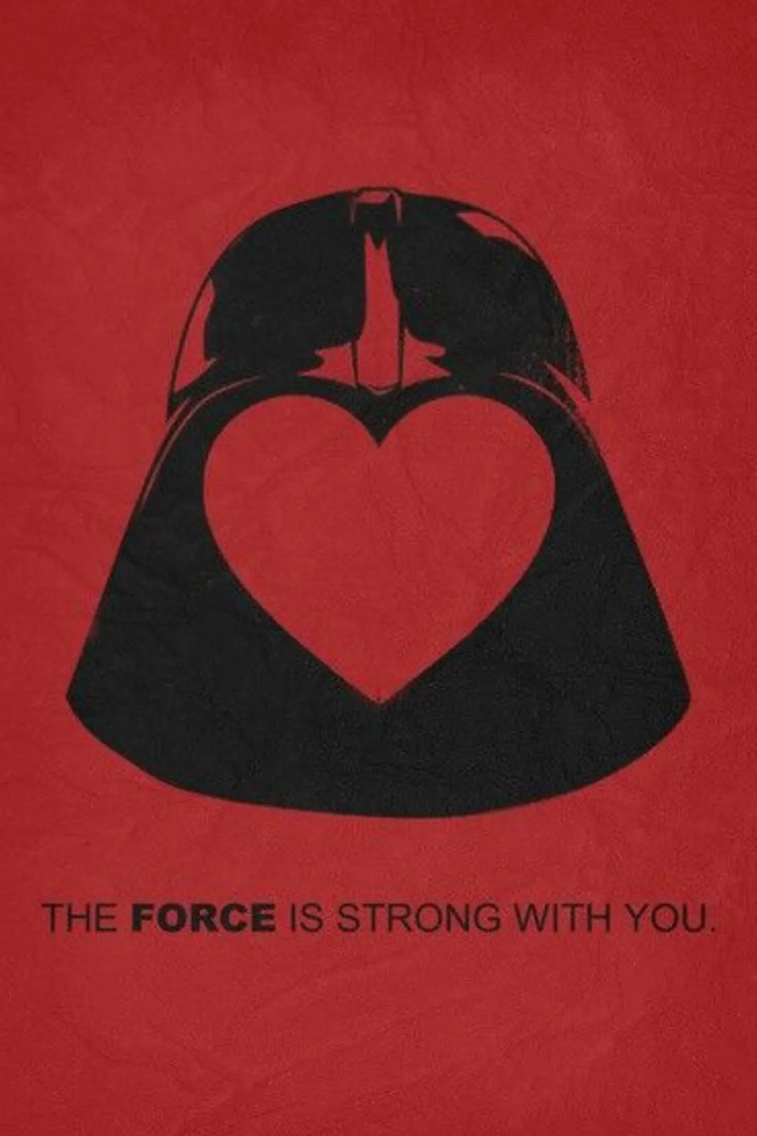 Darth Vader Force Metal Wall Posters | Premium, Waterproof & Magnet-Mounted Art