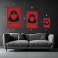 Darth Vader Force Metal Wall Posters | Premium, Waterproof & Magnet-Mounted Art