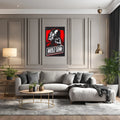 Darth Vader Funny Metal Wall Posters | Premium, Waterproof & Magnet-Mounted Art