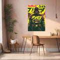 Darth Vader Japanese Cover Metal Poster | Premium, Waterproof & Magnet-Mounted Art