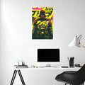Darth Vader Japanese Cover Metal Poster | Premium, Waterproof & Magnet-Mounted Art