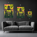 Darth Vader Japanese Cover Metal Poster | Premium, Waterproof & Magnet-Mounted Art