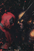 Deadpool vs Wolverine Metal Wall Posters | Premium, Waterproof & Magnet-Mounted Art