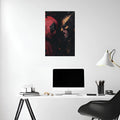 Deadpool vs Wolverine Metal Wall Posters | Premium, Waterproof & Magnet-Mounted Art