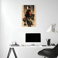 Demon Slayer Shinobu Kocho Poster Metal Posters | Premium, Waterproof & Magnet-Mounted Art