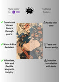 Demon Slayer Tengen Uzui Metal Posters | Premium, Waterproof & Magnet-Mounted Art