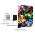 Demon Slayer Characters Metal Posters | Premium, Waterproof & Magnet-Mounted Art
