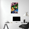 Demon Slayer Characters Metal Posters | Premium, Waterproof & Magnet-Mounted Art
