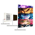 Demon Slayer Hashiras Eyes Metal Posters | Premium, Waterproof & Magnet-Mounted Art