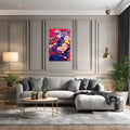 Tengen from Demon Slayer Metal Wall Poster | Premium, Waterproof & Magnet-Mounted Art