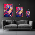Tengen from Demon Slayer Metal Wall Poster | Premium, Waterproof & Magnet-Mounted Art