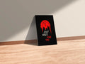 Don_t Waste Your Time Motivational Metal Posters | Premium, Waterproof & Magnet-Mounted Art