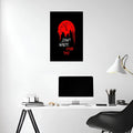 Don_t Waste Your Time Motivational Metal Posters | Premium, Waterproof & Magnet-Mounted Art