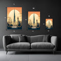 Dubai UAE Metal Posters | Premium, Waterproof & Magnet-Mounted Art