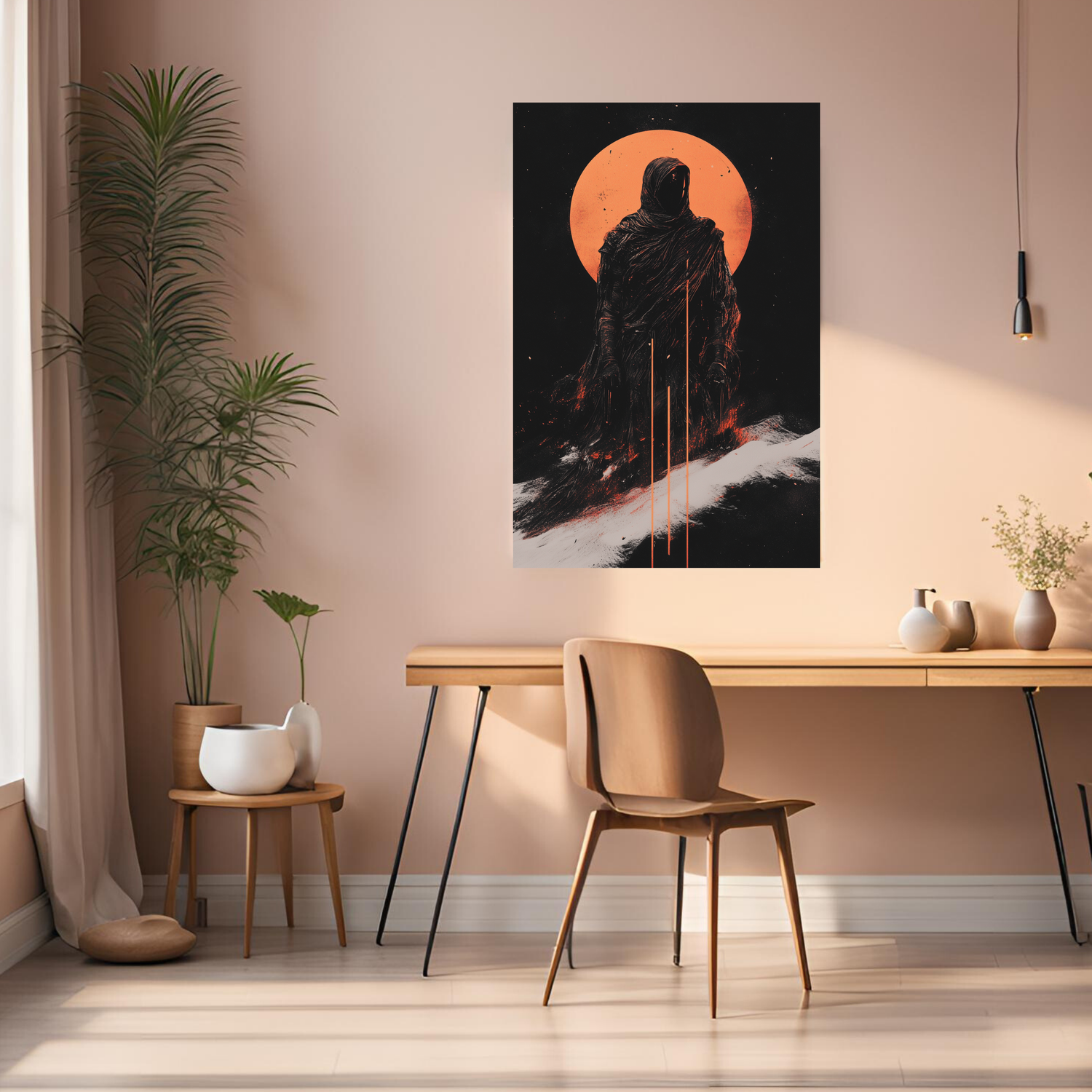 Dune Art Metal Wall Posters | Premium, Waterproof & Magnet-Mounted Art