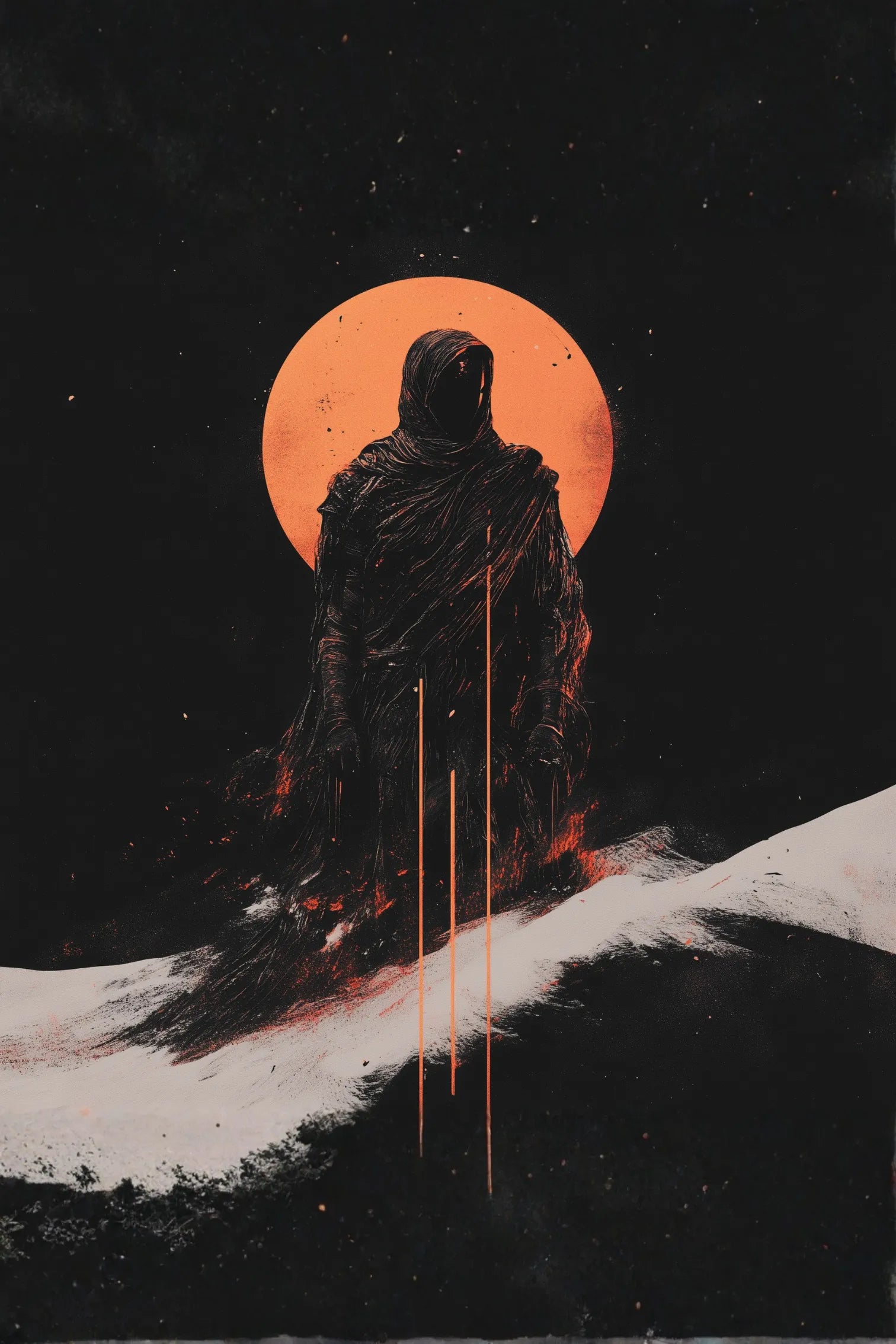 Dune Art Metal Wall Posters | Premium, Waterproof & Magnet-Mounted Art