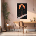 Dune Art Metal Wall Posters | Premium, Waterproof & Magnet-Mounted Art