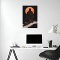 Dune Art Metal Wall Posters | Premium, Waterproof & Magnet-Mounted Art