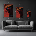 Dune Part 2 Fanart  Metal Wall Posters | Premium, Waterproof & Magnet-Mounted Art