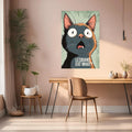 Eat What Funny Metal Posters | Premium, Waterproof & Magnet-Mounted Art