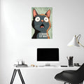 Eat What Funny Metal Posters | Premium, Waterproof & Magnet-Mounted Art